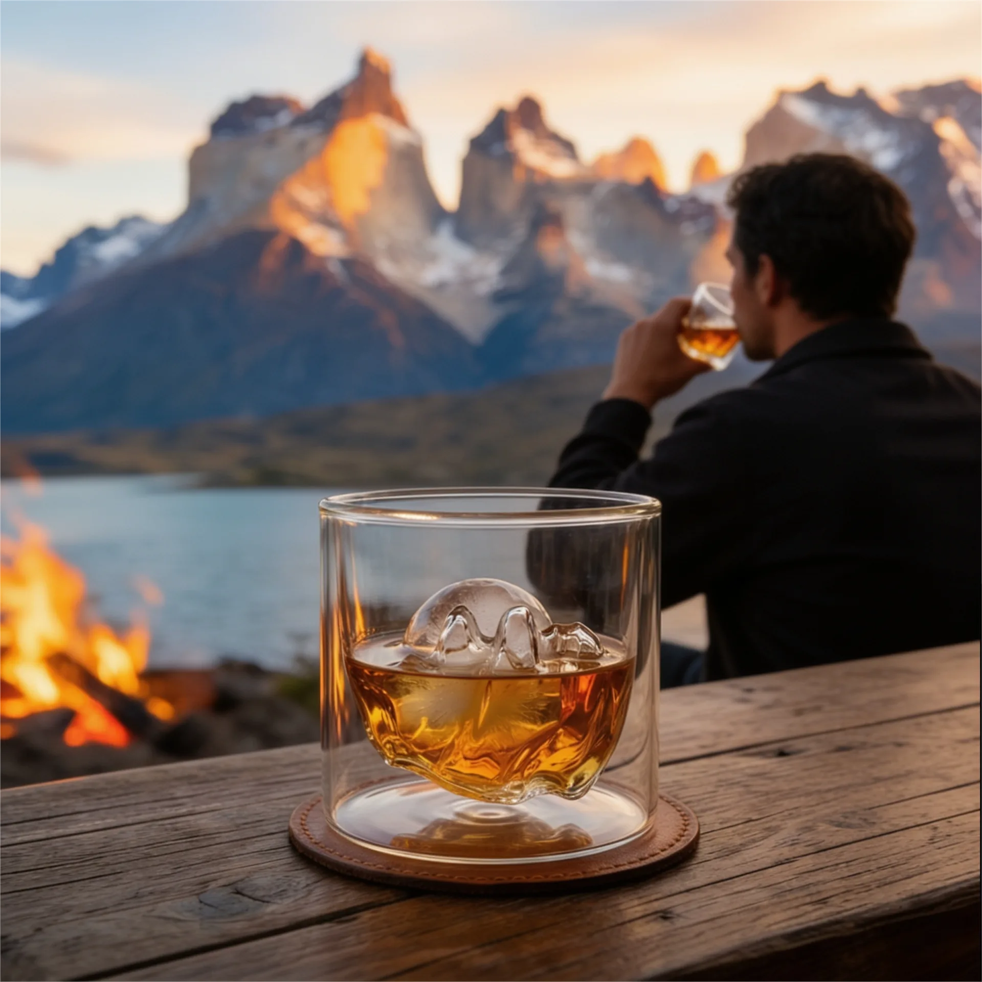 Torres del Paine Glass
